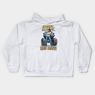 Sassy, Classy, Bad assy! Kids Hoodie